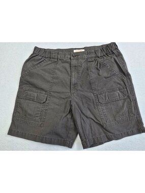 Savane Mens Olive Cargo Shorts W36 Hiking